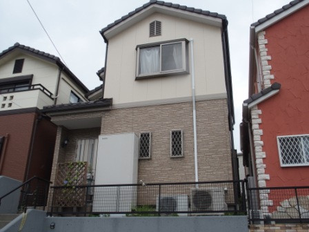 名古屋市名東区Ｙ様邸の外壁とベランダ防水塗装