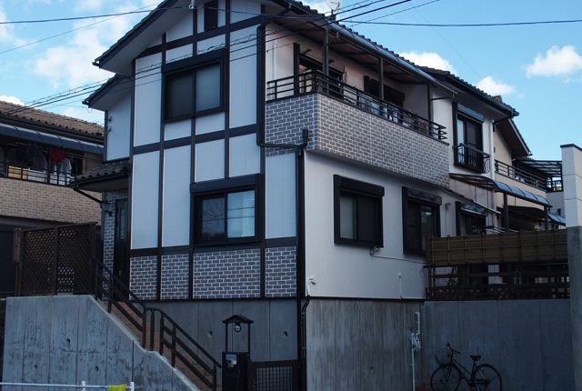名古屋市名東区Ｉ様邸の外壁と防水塗装
